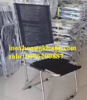 Ghế gấp inox học sinh , chân inox