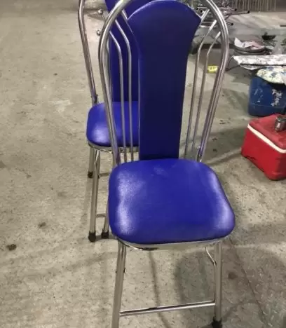 Ghế inox xếp nệm, ghế xếp cho nhà hàng,quán ăn